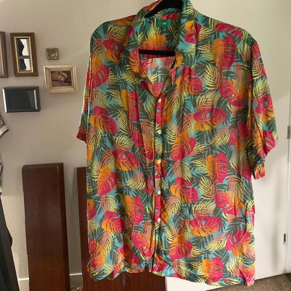 Tropical Button Up Shirt